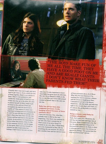  scans from Supernatural Magazine