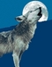  Howling Wolf - wolves icon