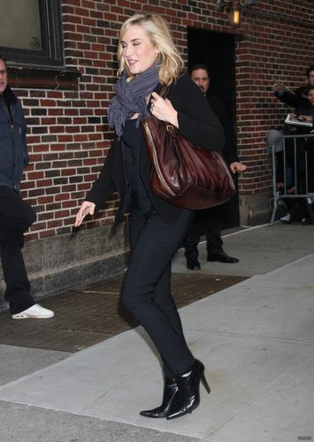  Kate @ Late Show w/ David Letterman Taping