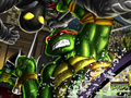teenage-mutant-ninja-turtles - Raph & Footsoldier wallpaper