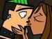 Duncan and Courtney kiss - total-drama-island icon