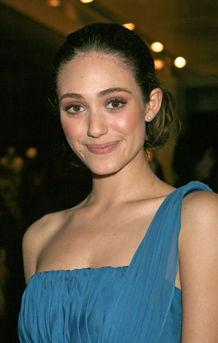 Emmy Rossum at the opening of the Alberta Ferretti Flagship store