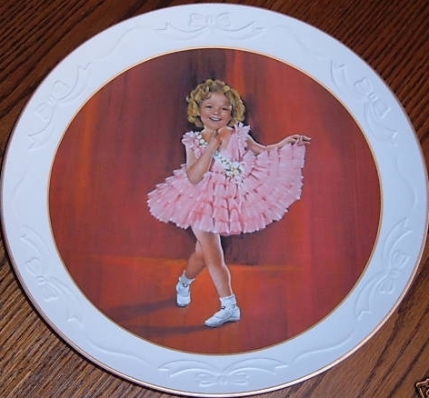  Shirley Temple Collector Plate from Baby Take A Bow