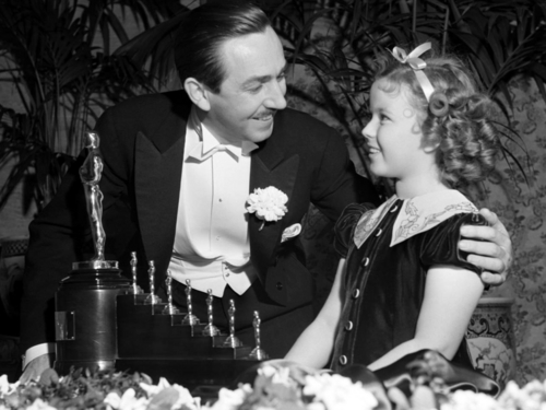  Shirley Temple and Walt डिज़्नी