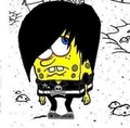 spongebob is emo - spongebob-squarepants fan art