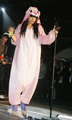 Lily Performing on Stage - lily-allen photo