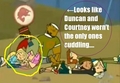 OMFG! look who was cuddling and no one noticed! - total-drama-island photo