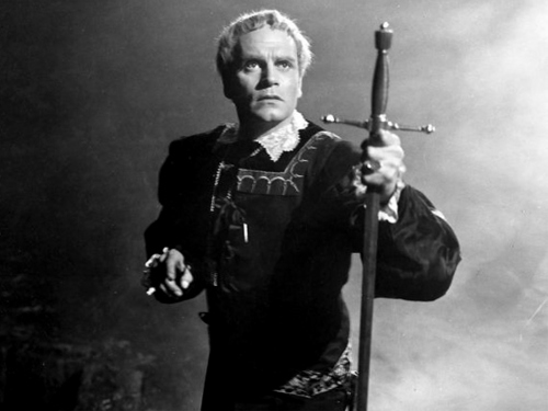 Olivier as Hamlet