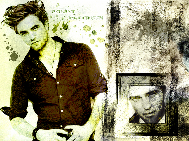 robert pattinson twilight wallpaper. Robert Pattinson - wALL -