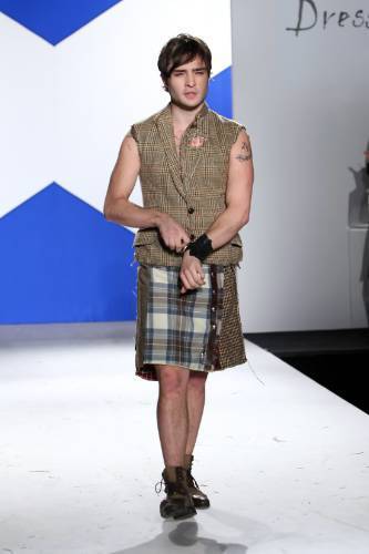  7th Annual Dressed To Kilt Charity Fashion toon