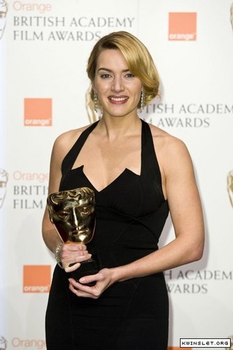  Kate at 2009 machungwa, chungwa British Academy Film Awards - Press Room