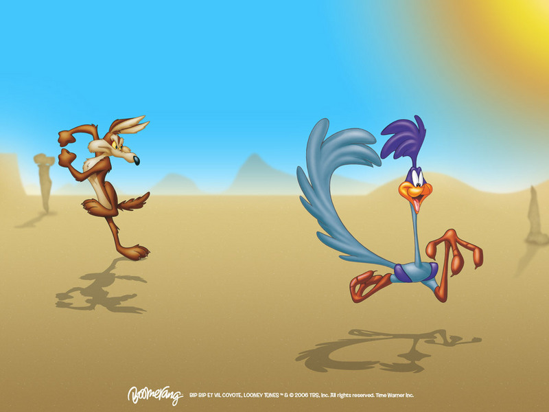 The Road Runner and Wile E Coyote
