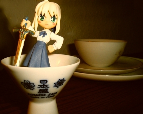  Saber in cup