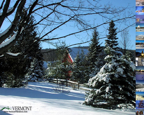  Vermont seasonal achtergronden