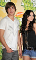 Zac and Vanessa at the 2009 Kids Choice Awards - celebrity-couples photo