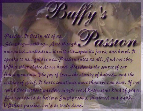  Buffy and Энджел [Passion]