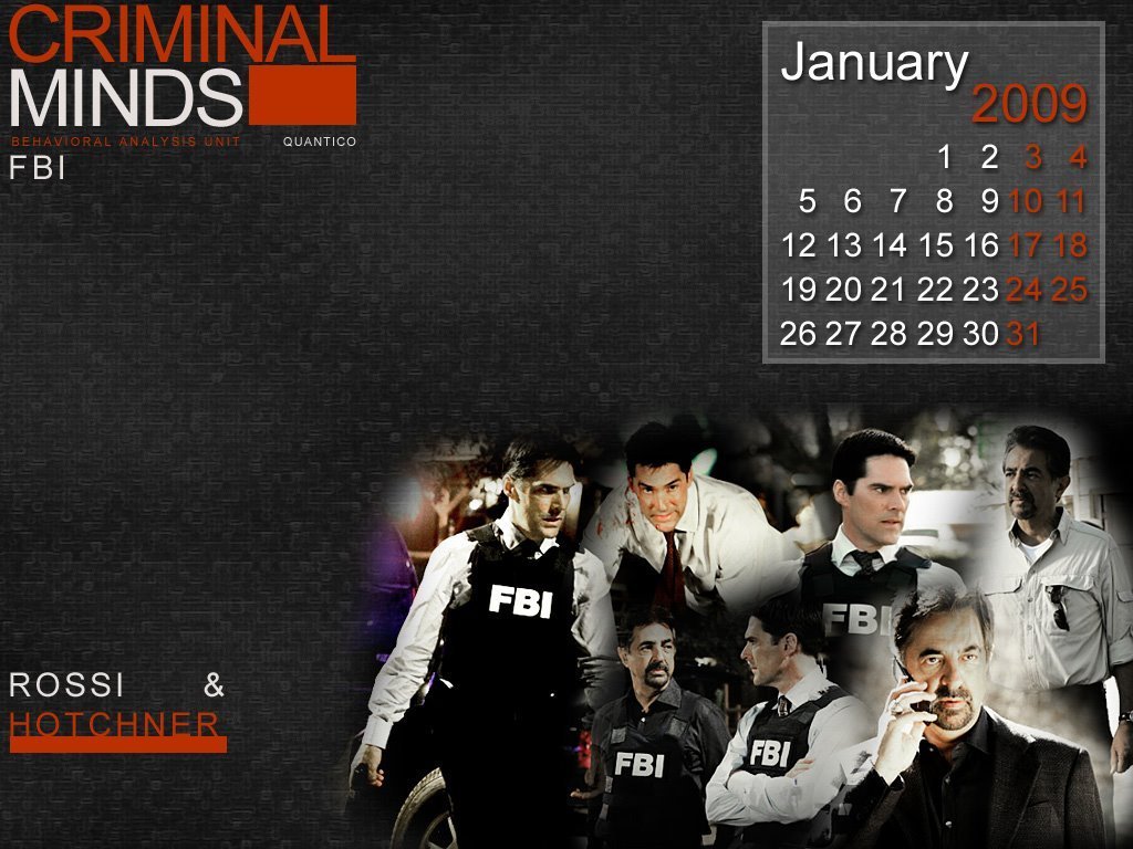 Criminal Minds 2024 Calendar 2024 Elyssa Merola