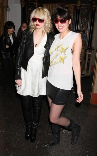  margarida and Taylor Momsen at the Carrera Vintage-Inspired Sunglasses Launch