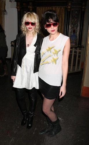 Daisy and Taylor Momsen at the Carrera Vintage-Inspired Sunglasses Launch