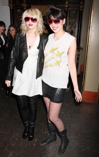 Daisy and Taylor Momsen at the Carrera Vintage-Inspired Sunglasses Launch