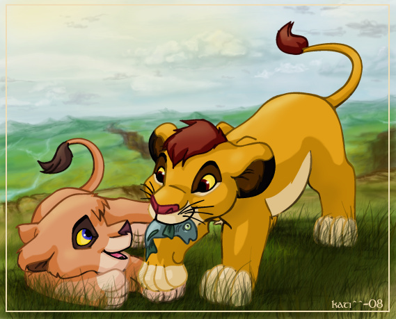 Kopa & Vitani - The Lion King 569x459