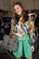 Leighton Meester arriving at NBC Studios - gossip-girl photo