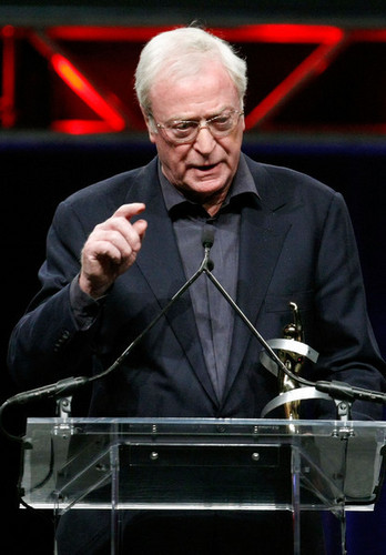 Michael Caine Accepting ShoWest Award