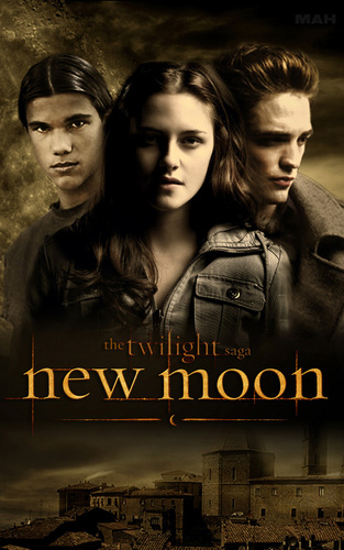 New Moon Fan Poster