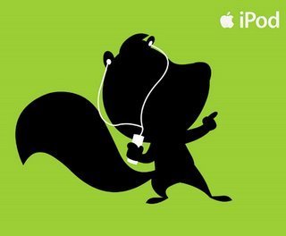 skunk has an ipod