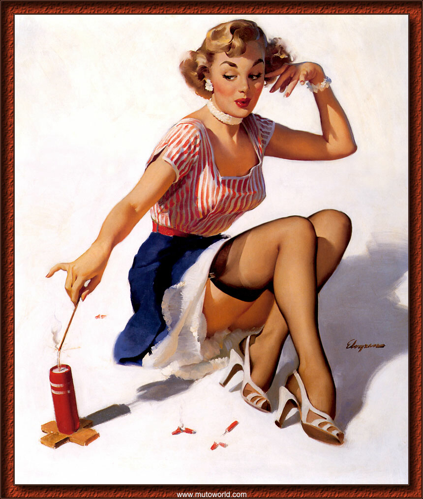 Gil Elvgren pin-up girls - gallery 9 | The Pin-up Files