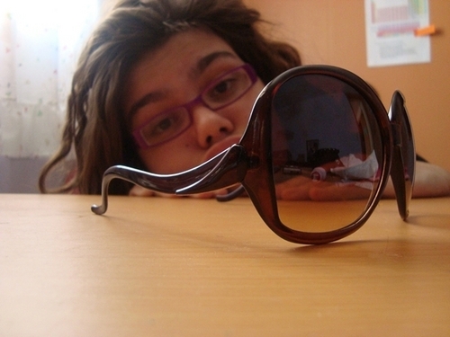  Me, My new sunglasses and I :D