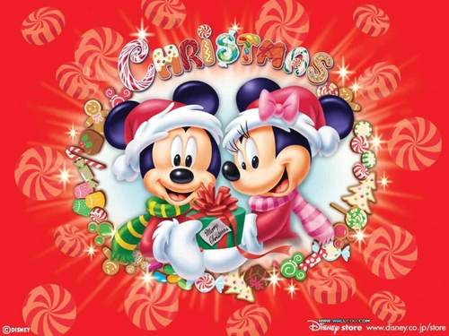  Mickey and Minnie Hintergrund