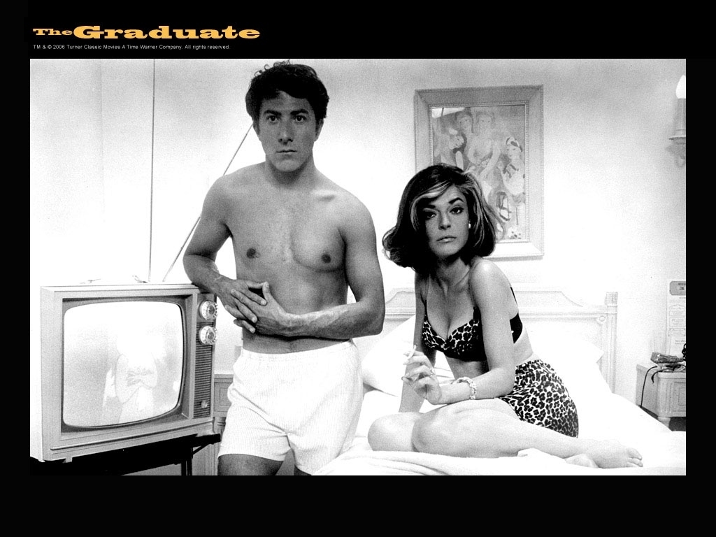 Ann Bancroft, not a shirtless Dustin Hoffman-not that anything is wrong wit...