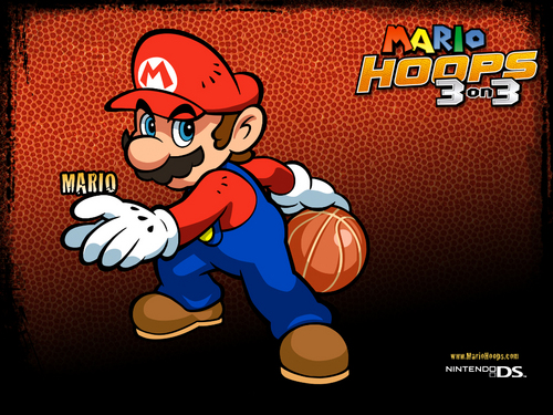  3 on 3 Hoops Mario