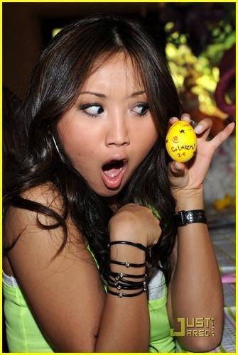 Brenda Song: Easter Egg Fun!