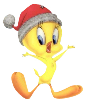 Christmas Tweety Bird