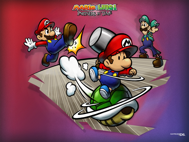 Mario & Luigi: Partners in Time - Super Mario Bros.