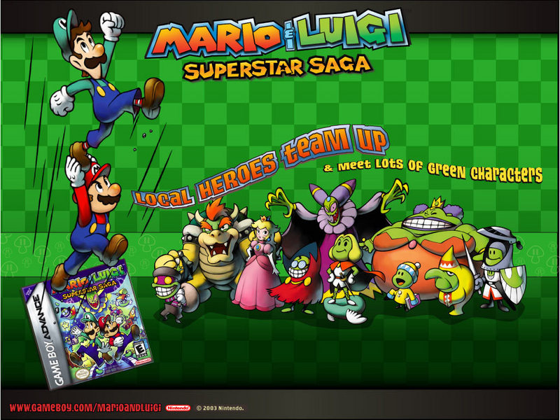 mario and luigi superstar saga. Mario amp; Luigi: Superstar Saga