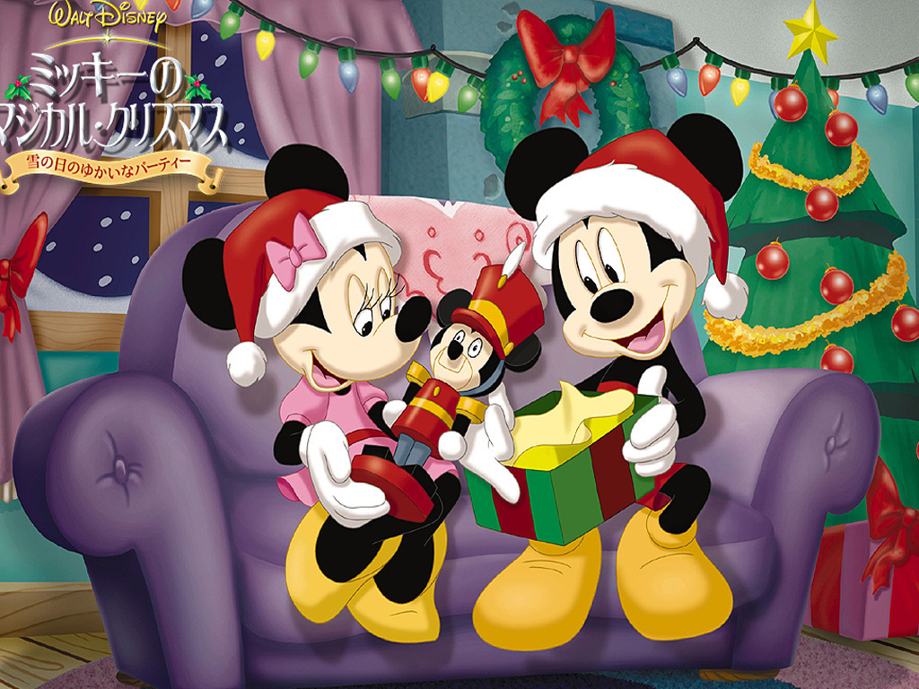 Mickey and Minnie Christmas Wallpaper - Mickey and Minnie Wallpaper (5583550) - Fanpop