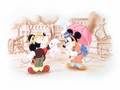 Mickey and Minnie Wallpaper - disney wallpaper