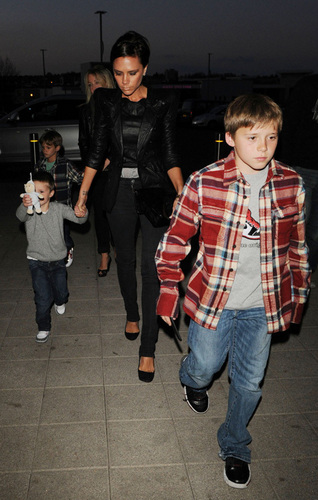  Victoria and the boys at Wembley
