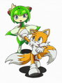 run together - tails-and-cosmo photo