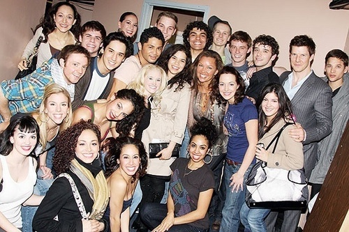  ugly betty cast at west side story