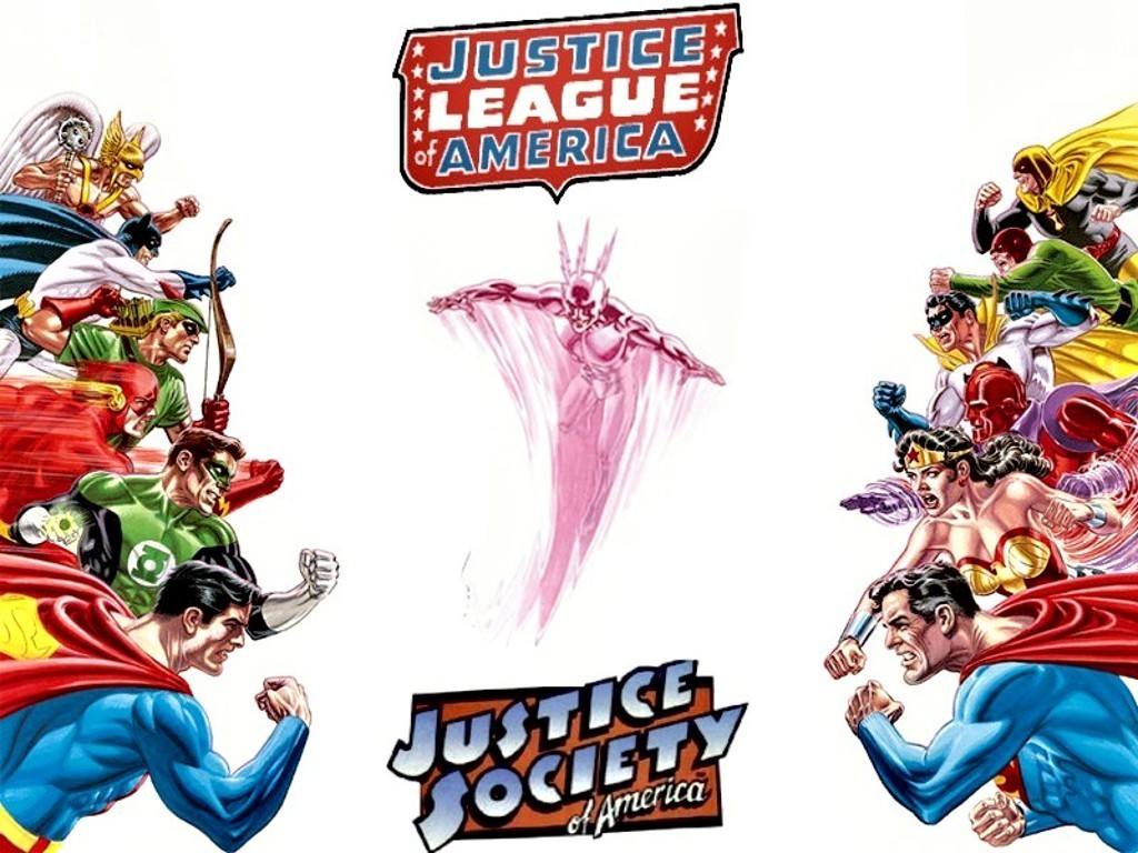 JLA VS JSA earth 2 - DC Comics Wallpaper (5657654) - Fanpop