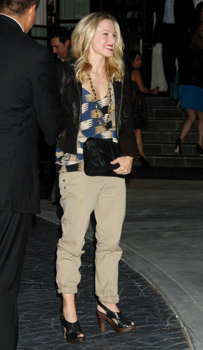 Kristen Bell at the Armani Exchange Watch Launch Party