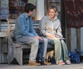 On the set of Provinces Of Night  - hilary-duff photo