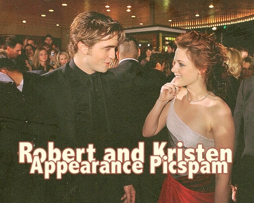 Robert & Kristen Appearance Picspam <3