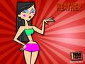 Heather is a wh0re - total-drama-island wallpaper