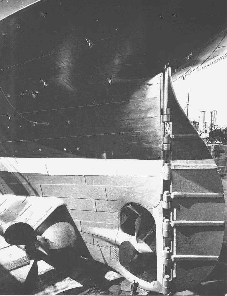 Propellers Of The Titanic. Impeller - R.M.S. TITANIC