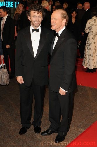  Michael Sheen and Ron Howard at The Times BFI Luân Đôn Film Festival